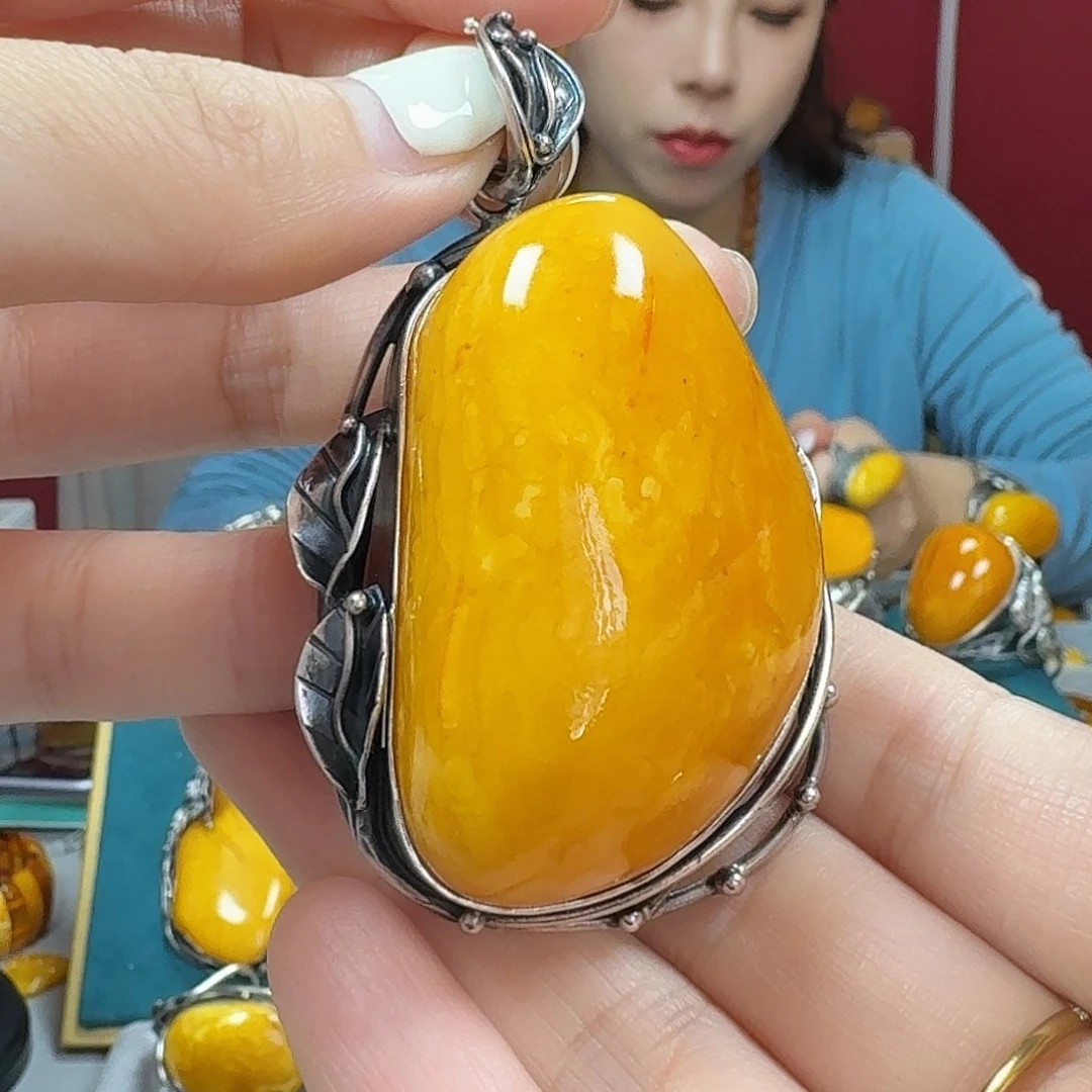 蜜蜡吊坠(不含链)未镶嵌吊坠