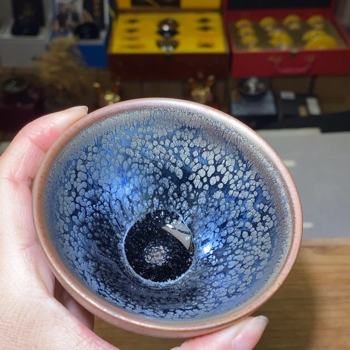 茶盏不带礼盒，建盏主人杯