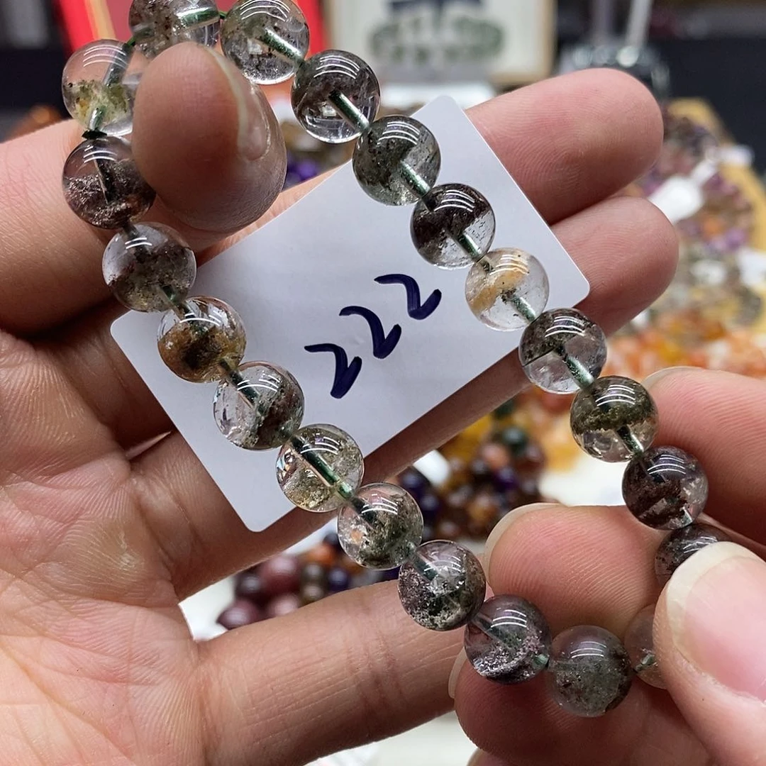 水晶手串未镶嵌天然