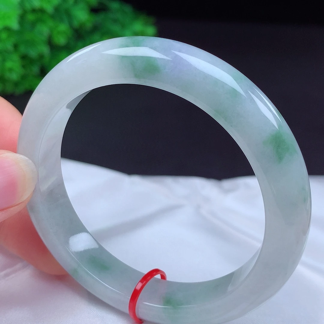 翡翠未镶嵌手镯57圈口431122