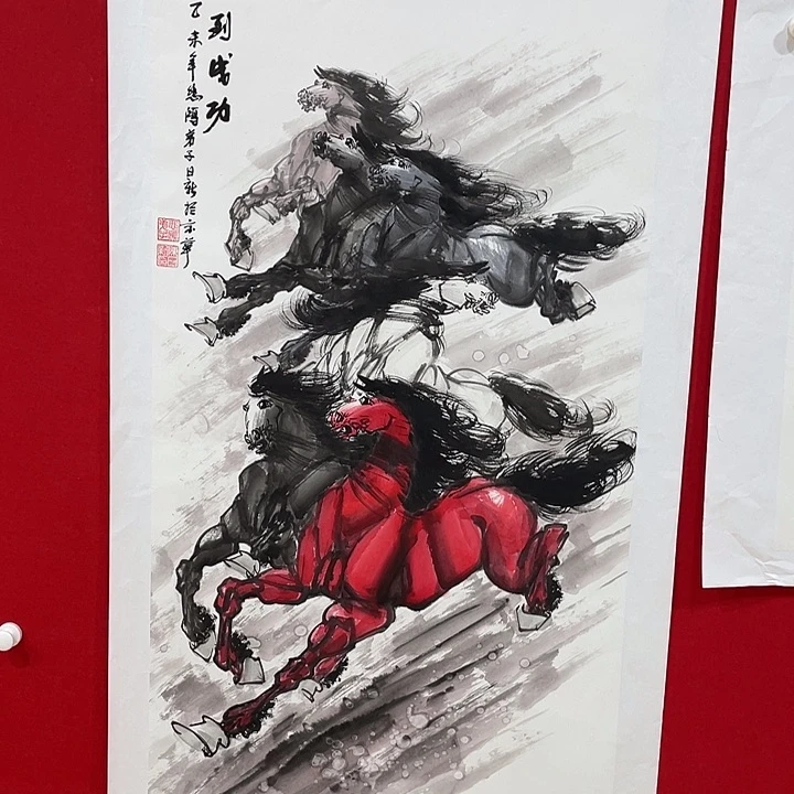 日新画作欣赏作品