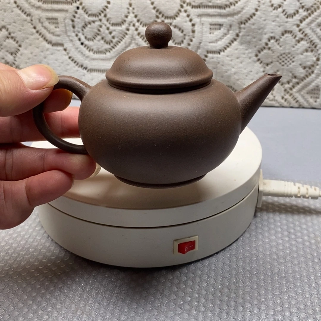 紫砂茶壶青灰紫泥