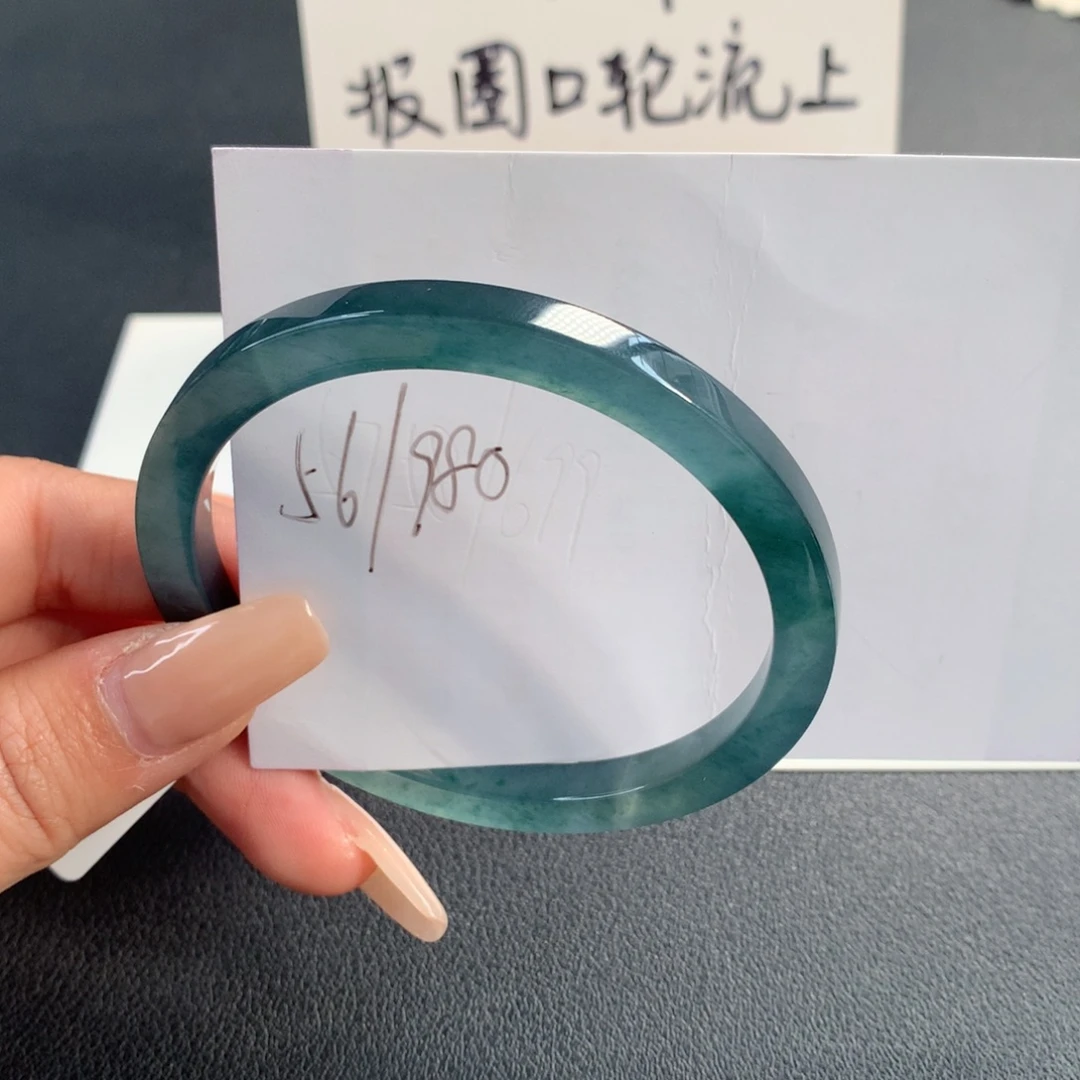 翡翠未镶嵌手镯天然翡翠