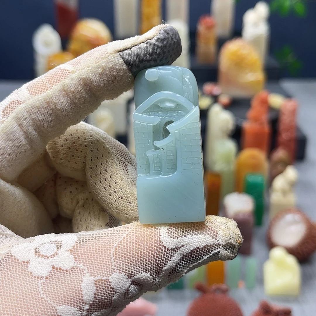 巴林石印石包邮包刻8773