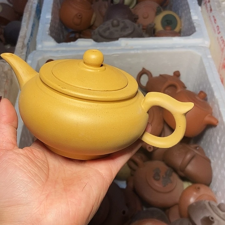 全手工制作宜兴紫砂茶壶