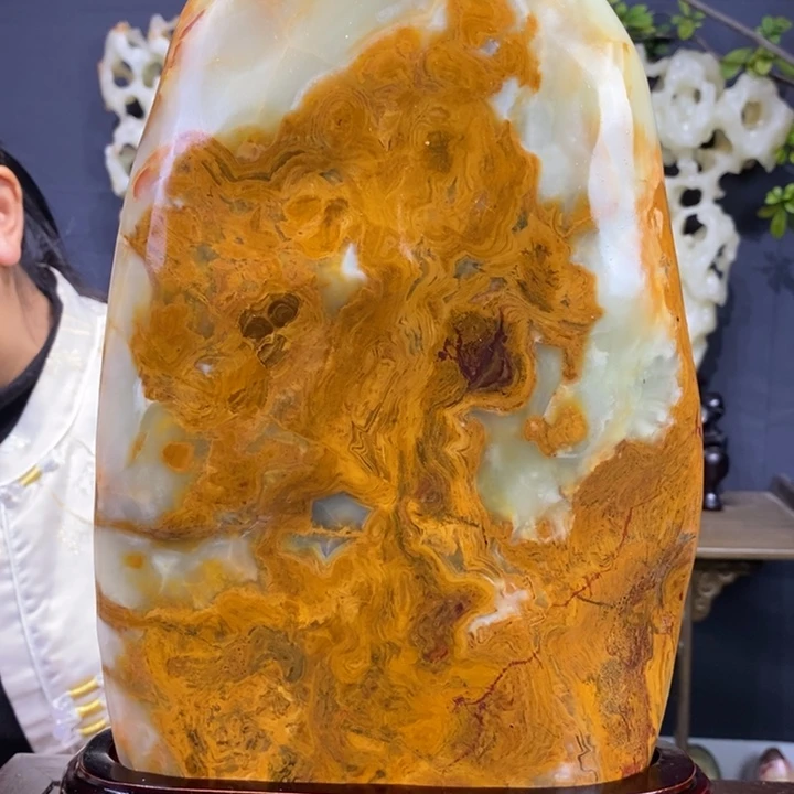 石材精品古青石摆件