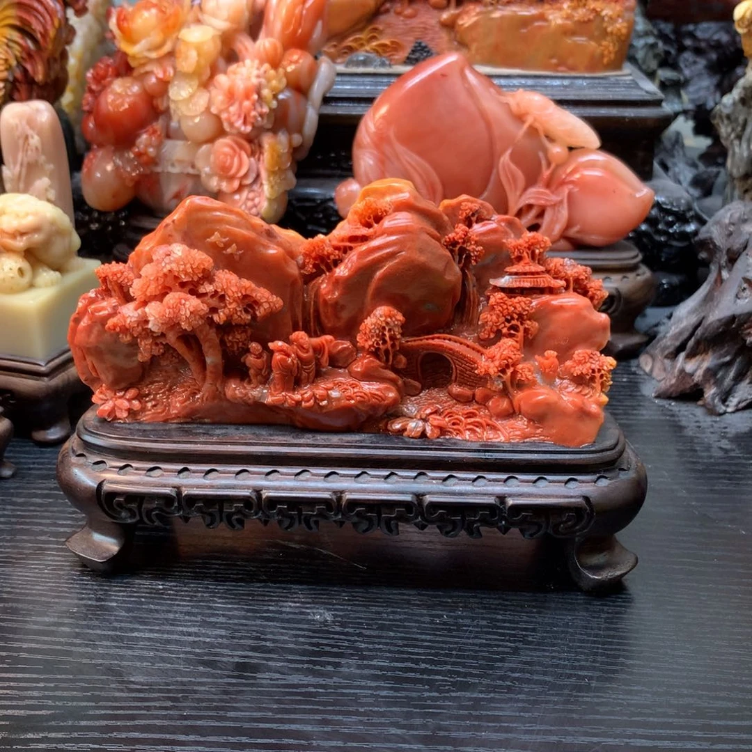 寿山石寿山石摆件