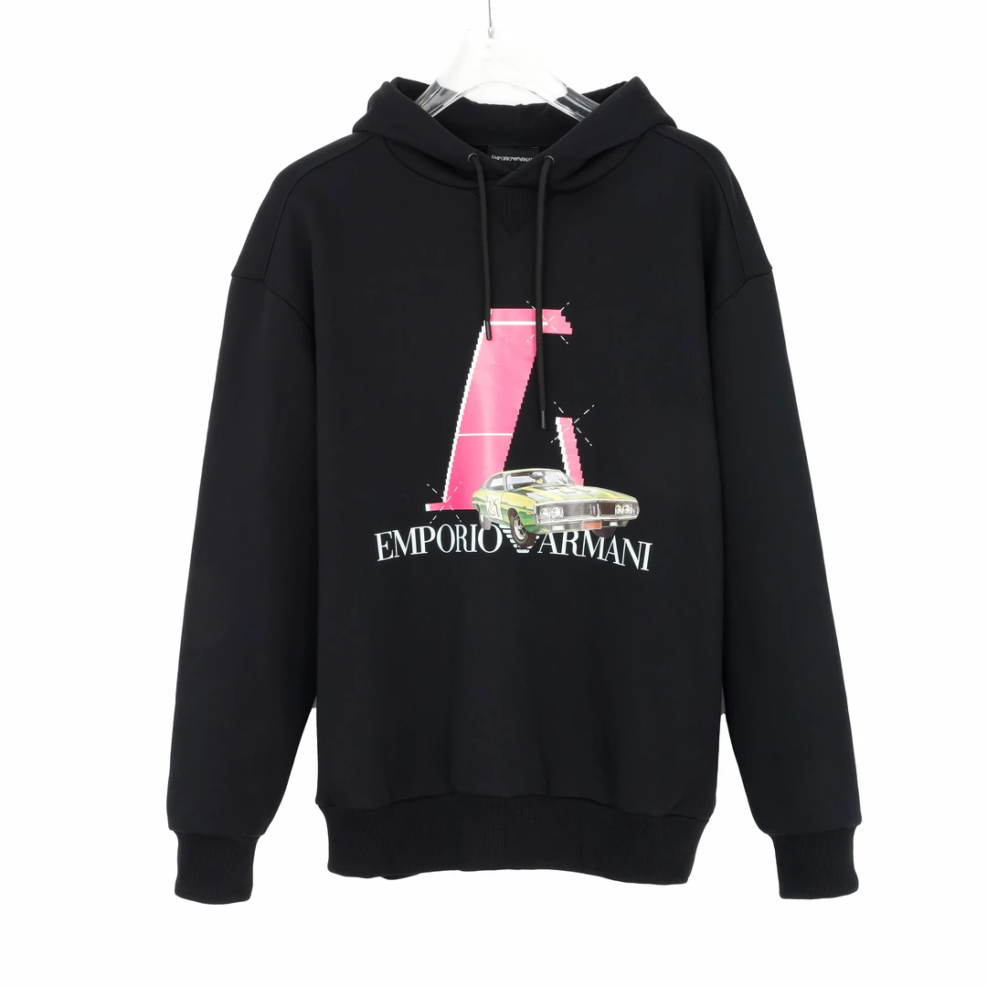 未使用 EMPORIO ARMANI/安普里奥·阿玛尼 男士连帽卫衣 101041753