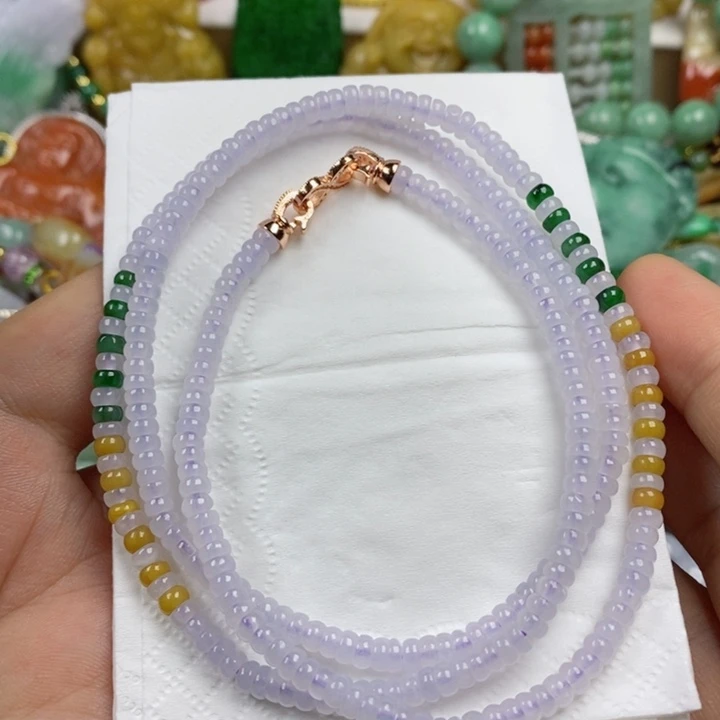 翡翠吊坠(赠链)未镶嵌微***A