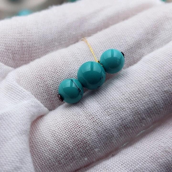 未镶嵌绿松石配饰7.8-7mm