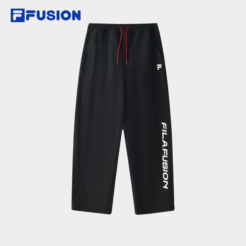 FILA/斐乐X PIGALLE联名款男款梭织长裤春季运动裤工装裤复古运动