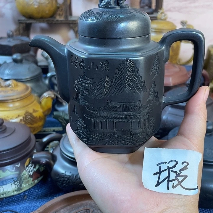 茶壶紫砂紫砂茶具瑕疵
