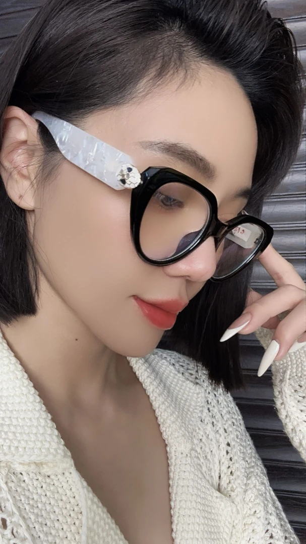 依尔曼25年新款超清蛇标猫眼潮流个性百搭街拍太阳镜蓝光镜