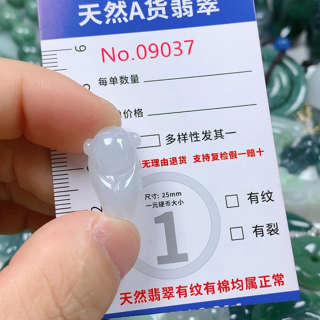 翡翠颈饰未镶嵌天然翡翠