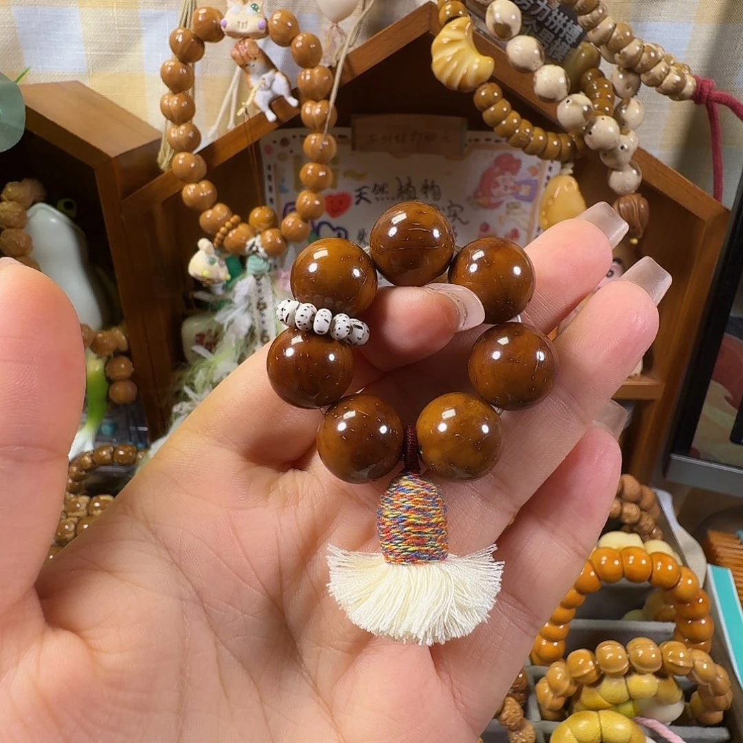 紫金鼠吊坠麦丽素手捻