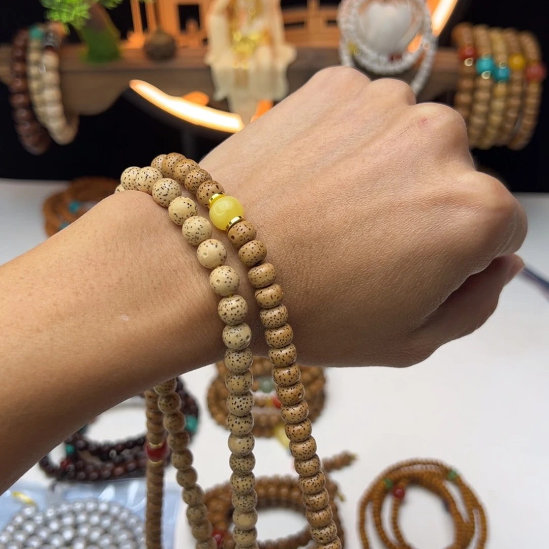 @****星月菩提吊坠星月菩提8mm单圈