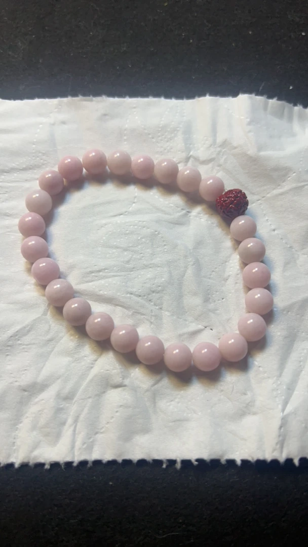 定制款独山玉手串卡8