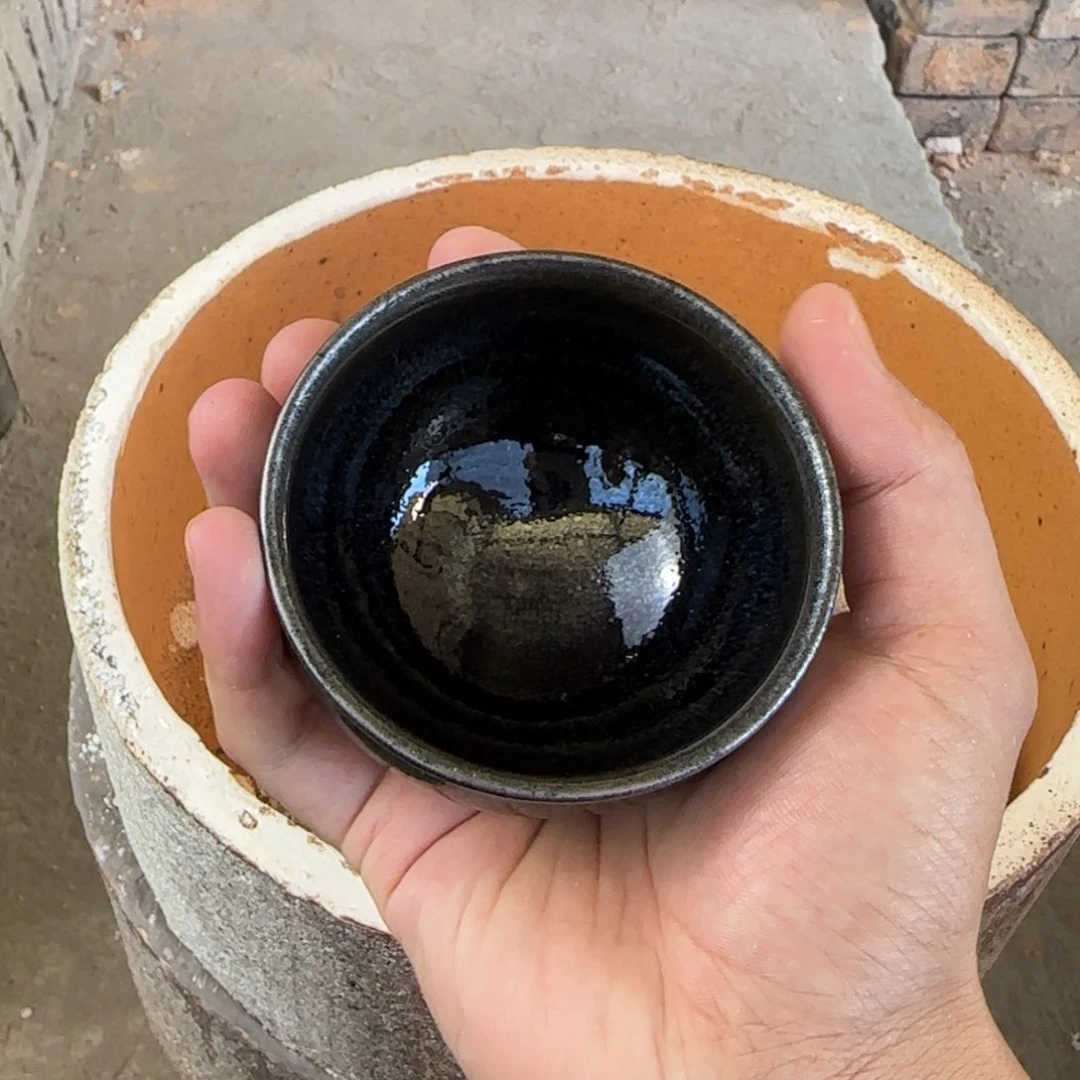 茶盏白丁柴窑束口