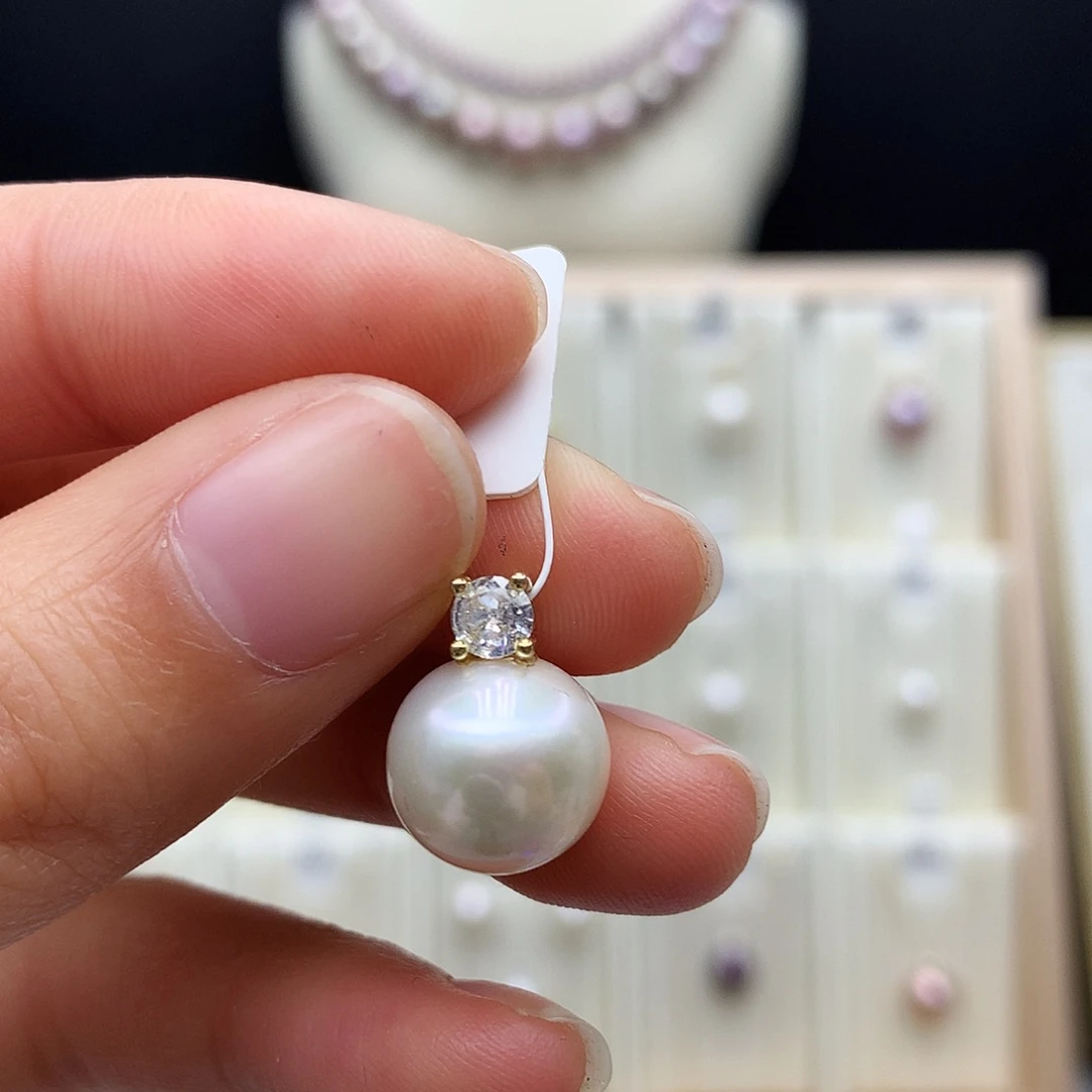 颈饰淡水珍珠合金