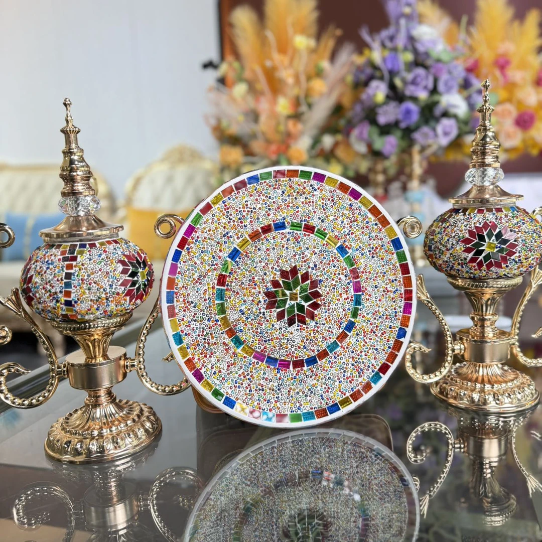 欧式风格三件套花瓶