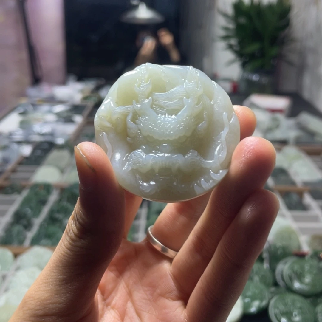 和田玉未镶嵌颈饰27