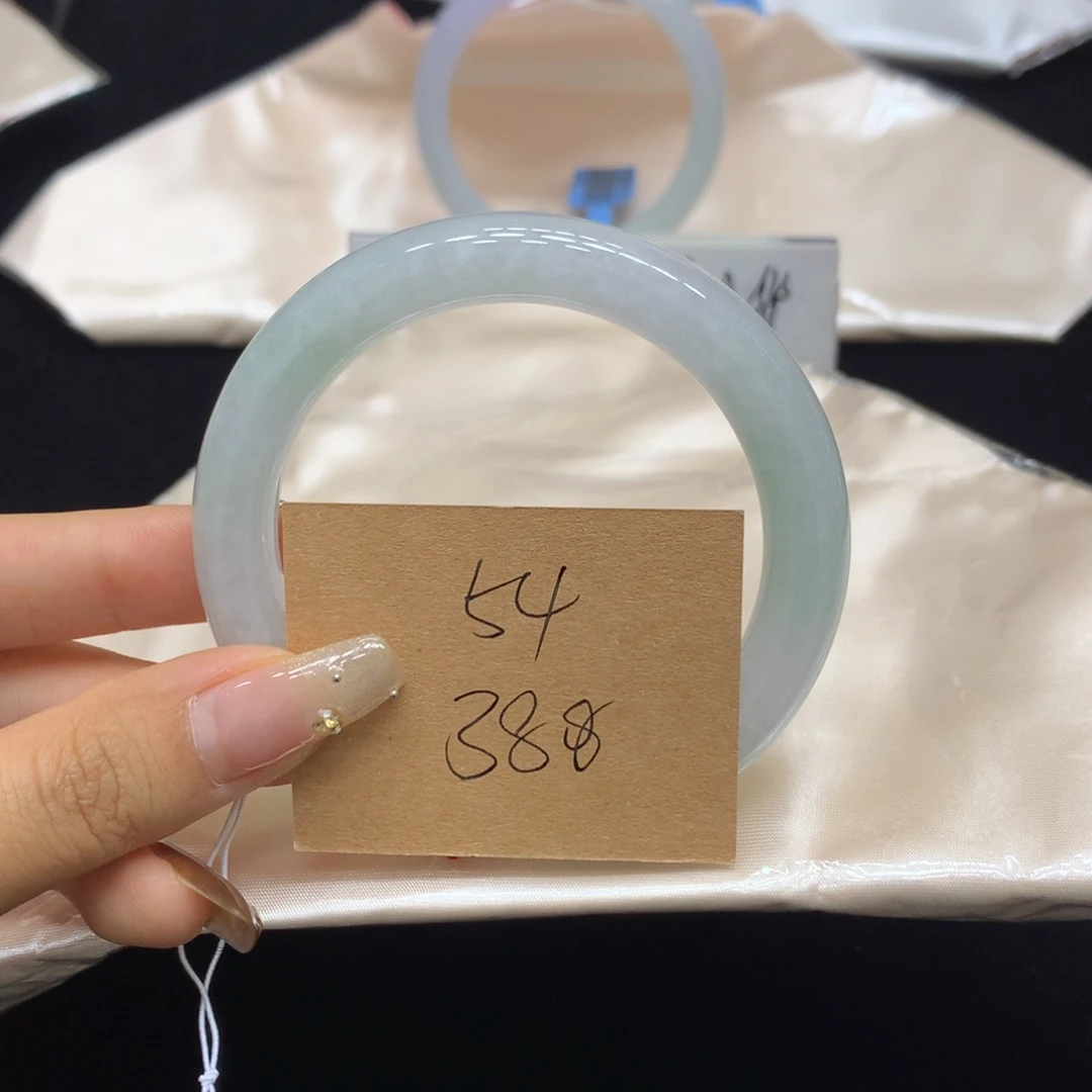 翡翠未镶嵌手镯天然翡翠