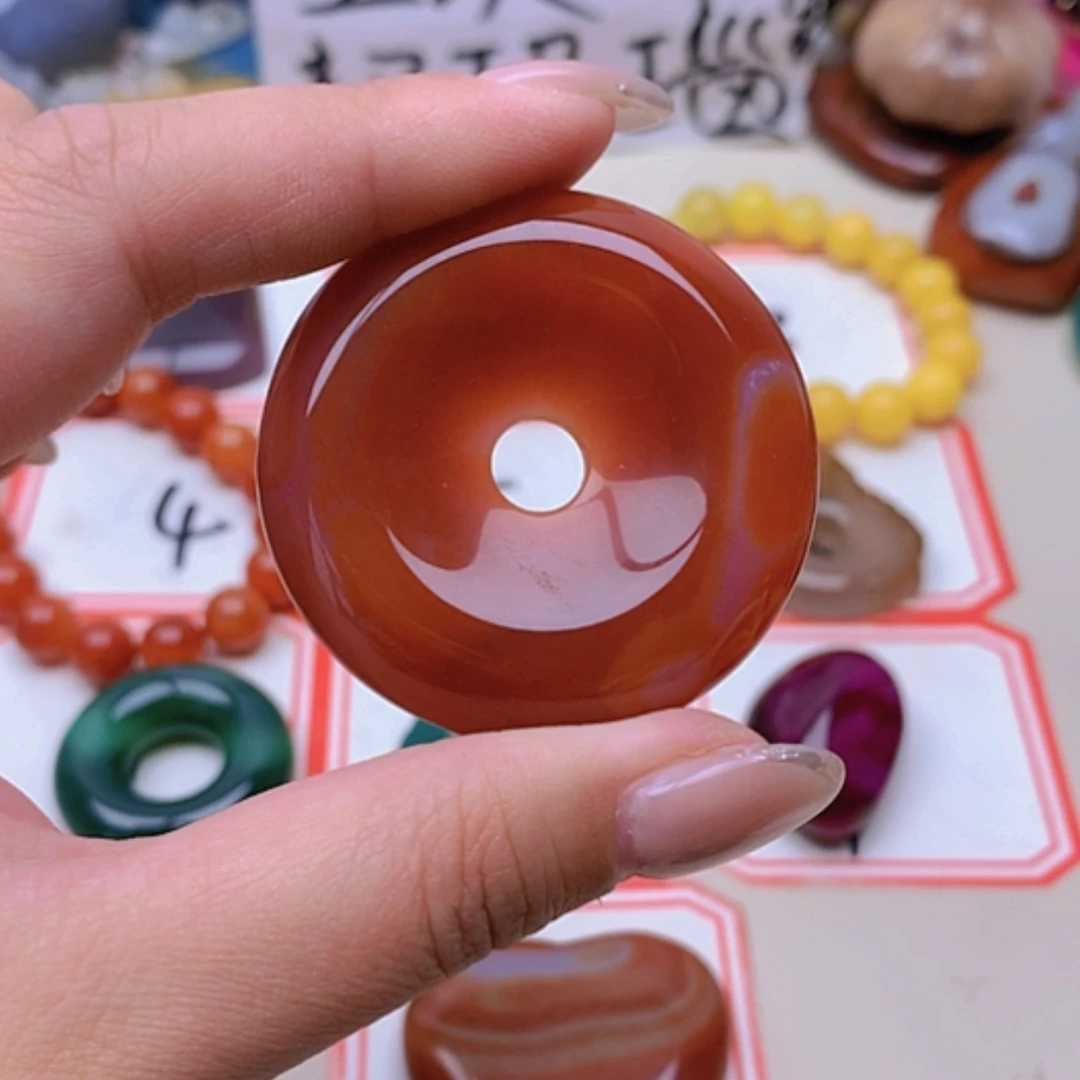 【闪购商品】未镶嵌玛瑙/玉髓珠宝半成品镜*