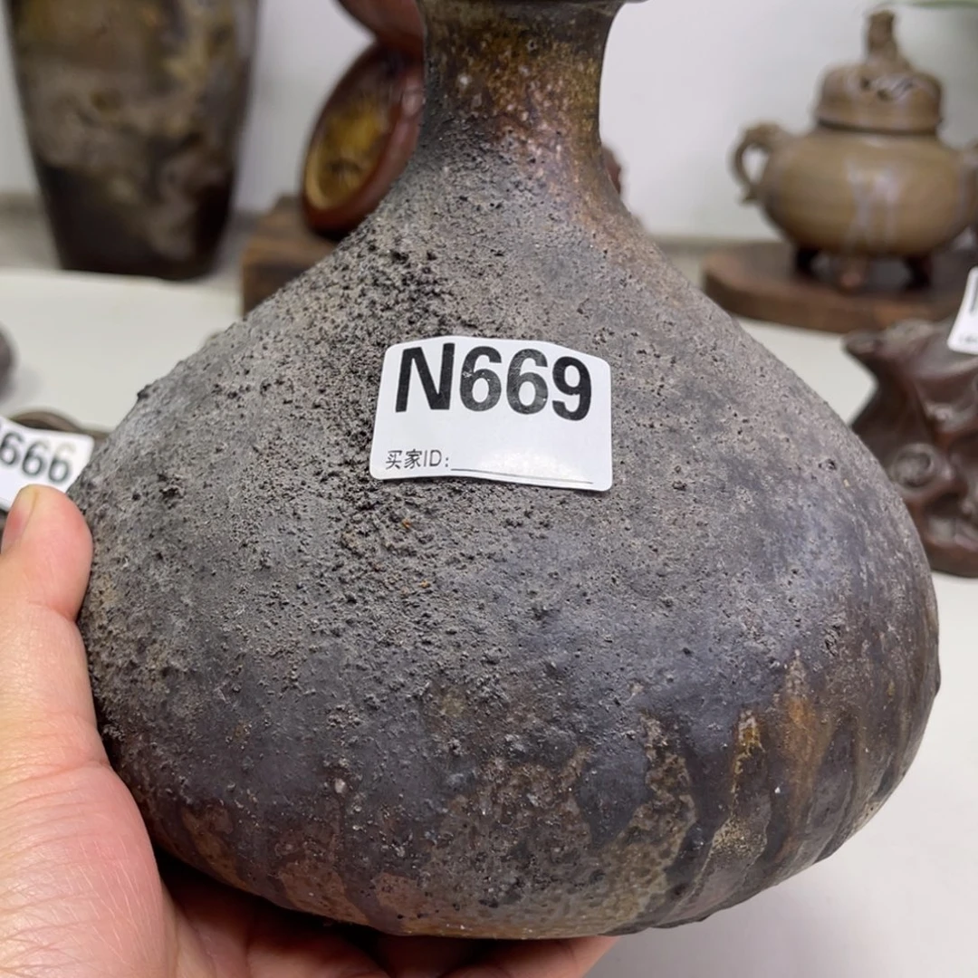 备前烧作品  超大德利有飞皮