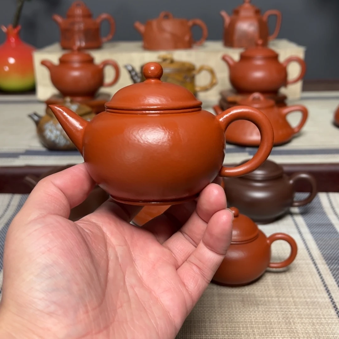 作***暚紫砂茶壶宜兴紫砂