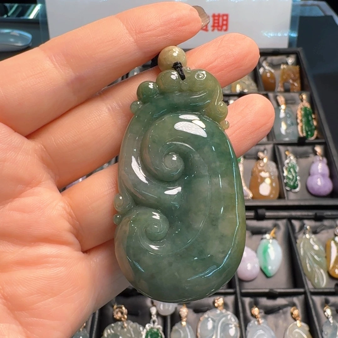 吊坠(不含链)未镶嵌翡翠如意