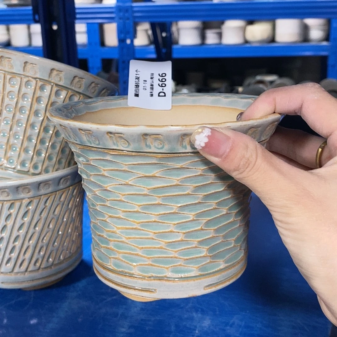 七里烧陶瓷1-18-666口径12