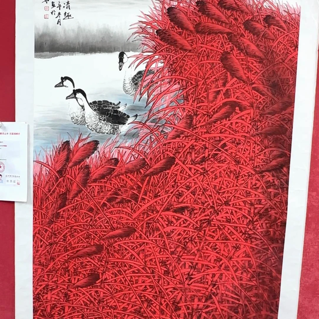 国画李庆友老师精品国画