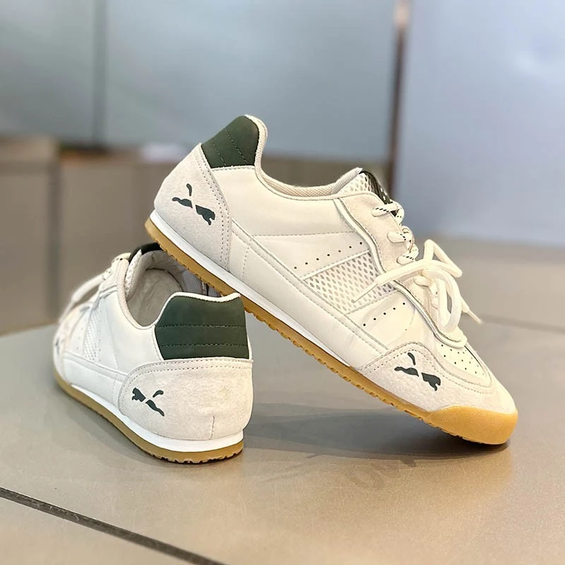 阿甘男鞋秋季网面透气百搭时尚潮流超火运动休闲平底新款德训板鞋