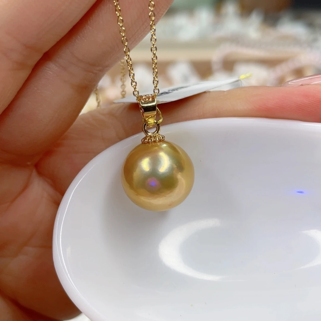 淡水珍珠未镶嵌吊坠(赠链)