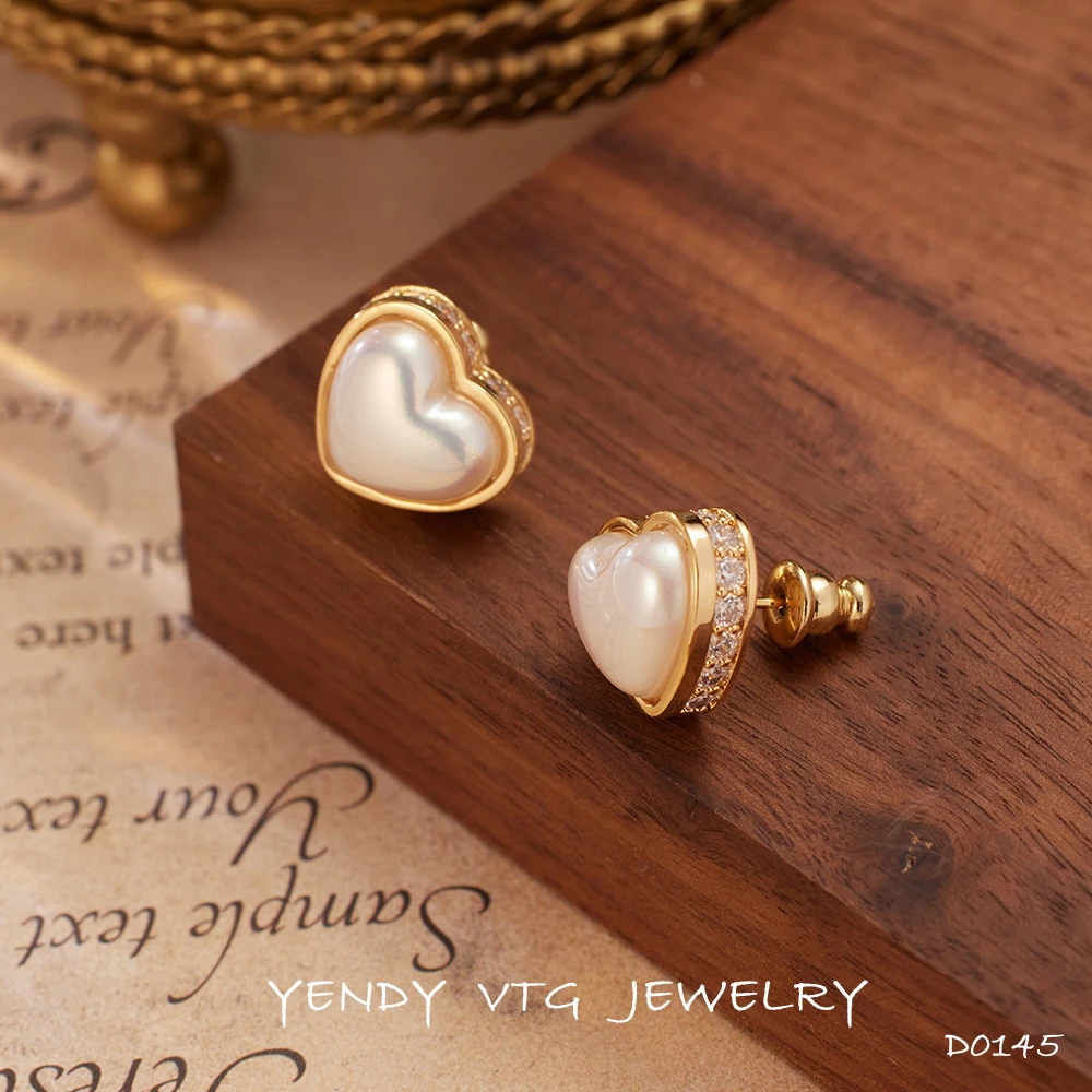 铜合金耳饰  D0145「维纳斯心语」FELANNA 翡安娜 西♠定制耳环