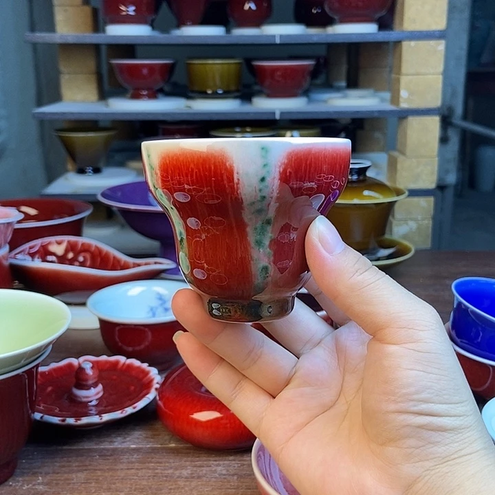 景德镇名陶坊原矿郎红