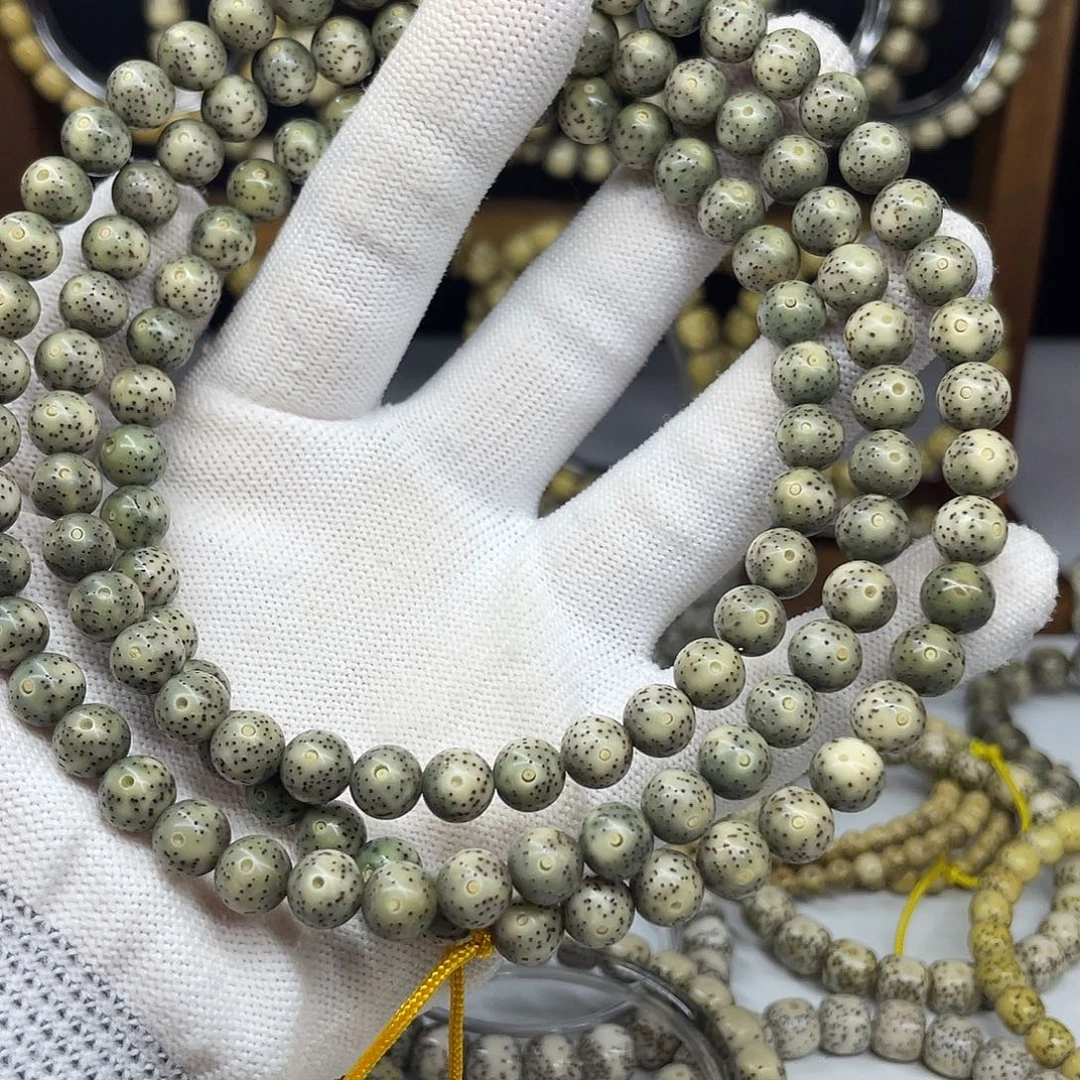 星月菩提手串8圆珠，小细星