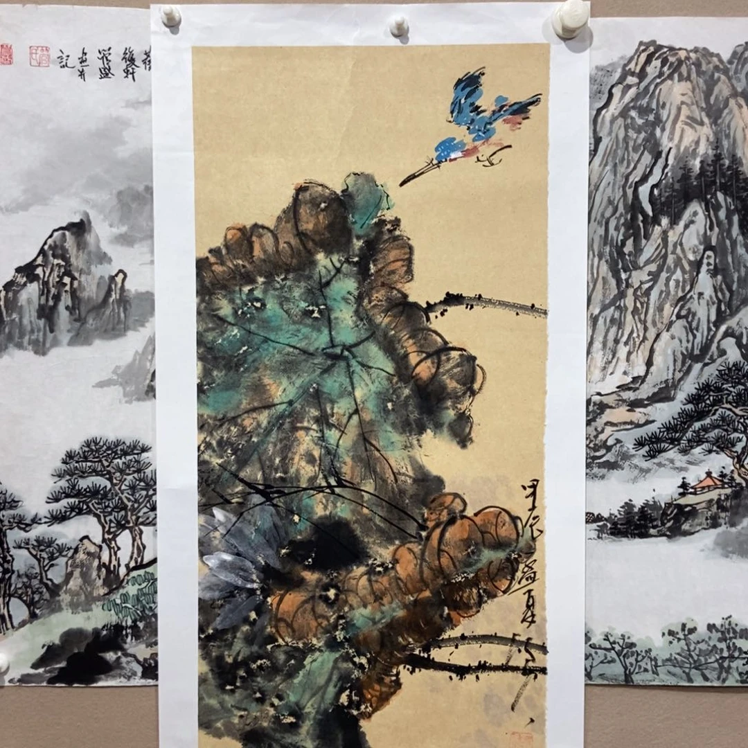 【闪购商品】国画墨鱼精品墨鱼精品