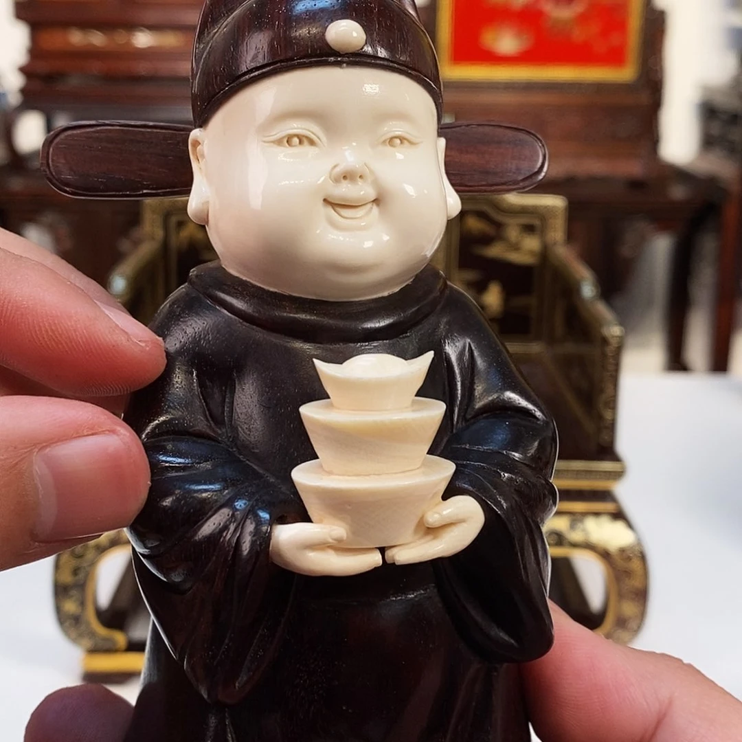 紫檀木类成套家具用****0小叶紫檀财神