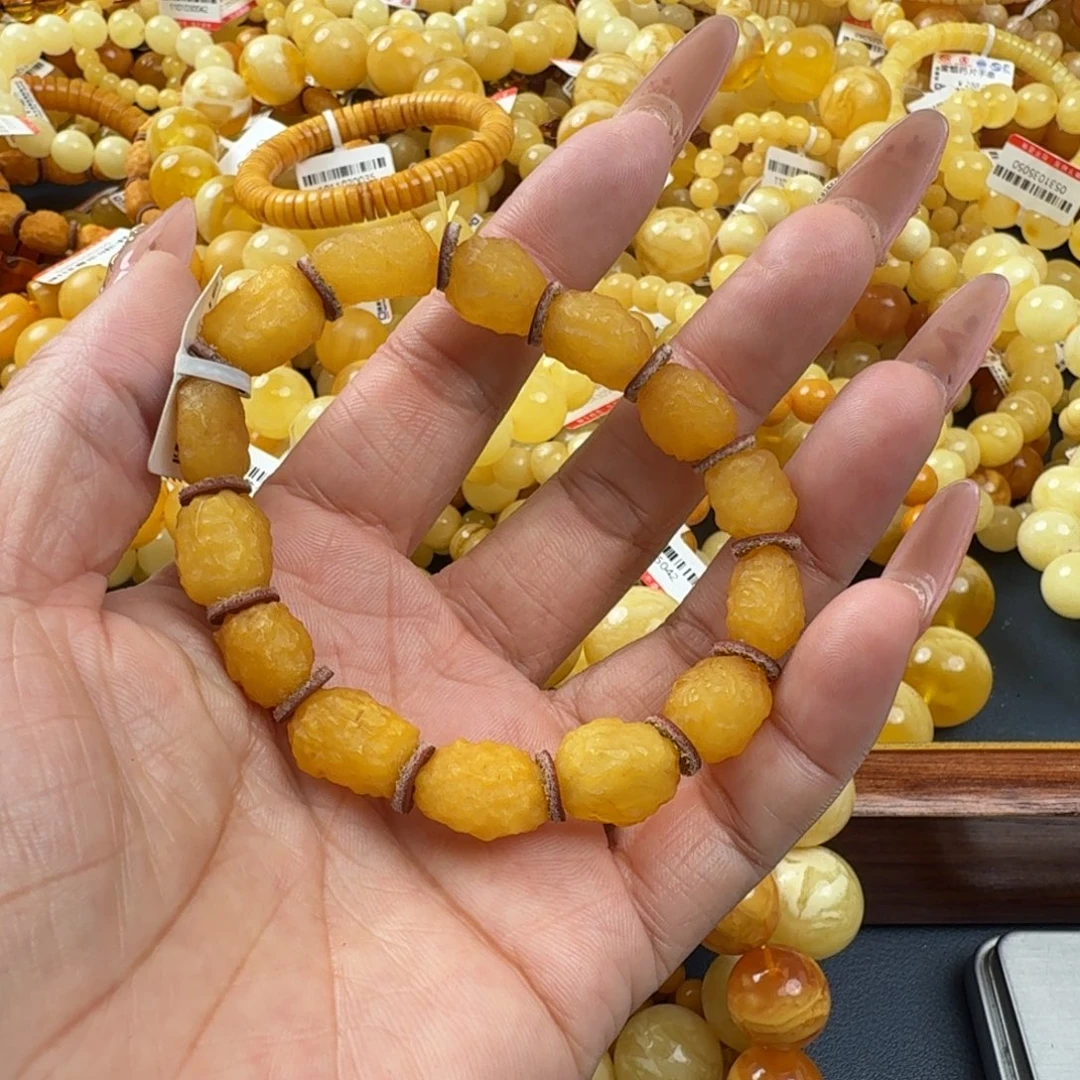 琥珀未镶嵌珠宝奇石