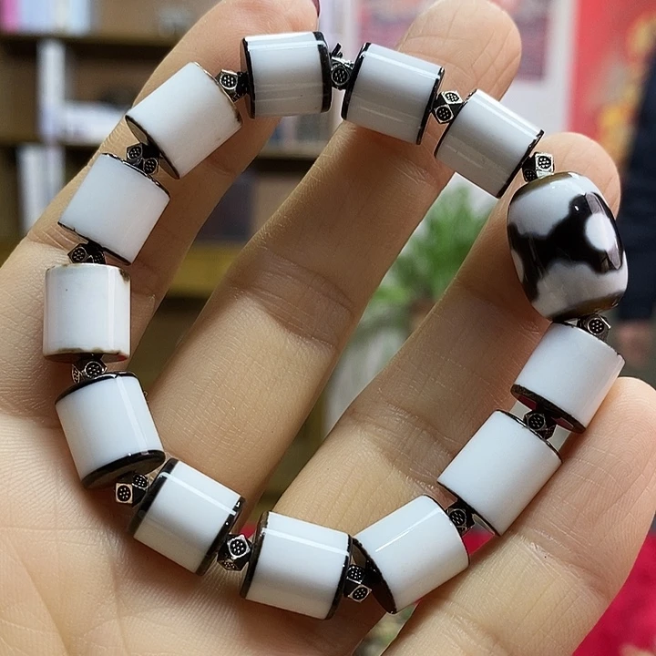 玛瑙/玉髓未镶嵌手链161