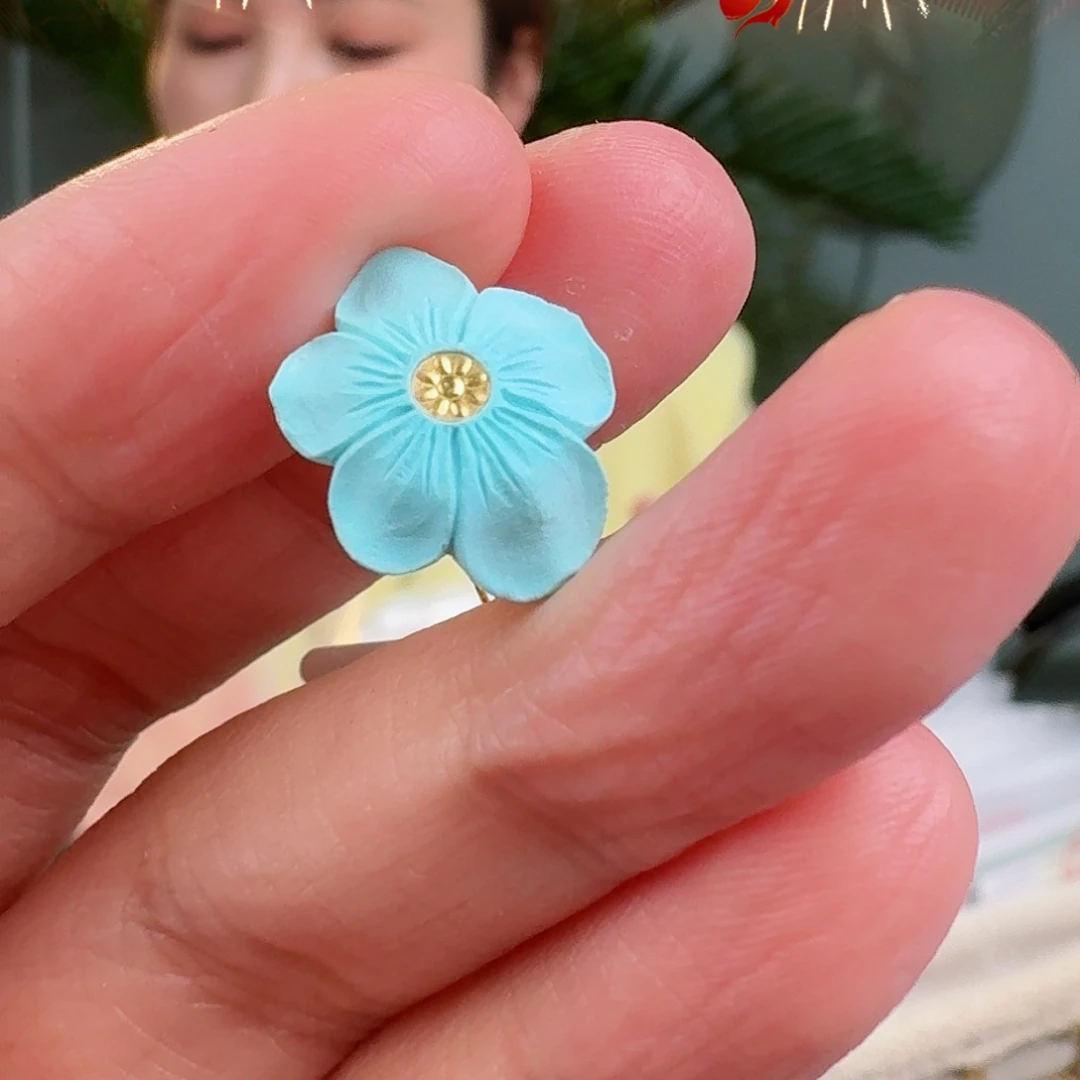 绿松石珠宝奇石未镶嵌