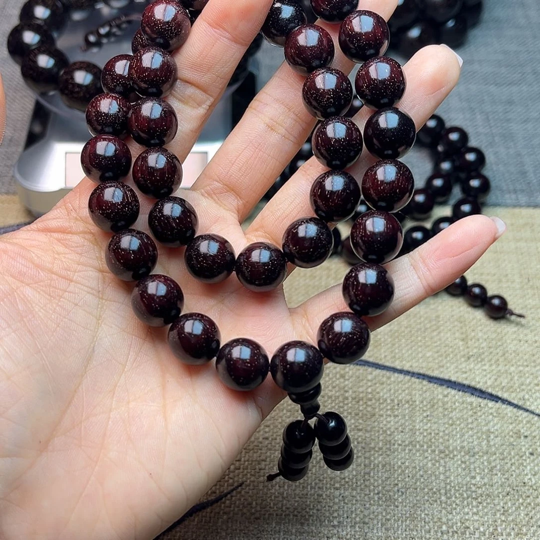 檀香紫檀（小叶紫檀）1.2满星双圈