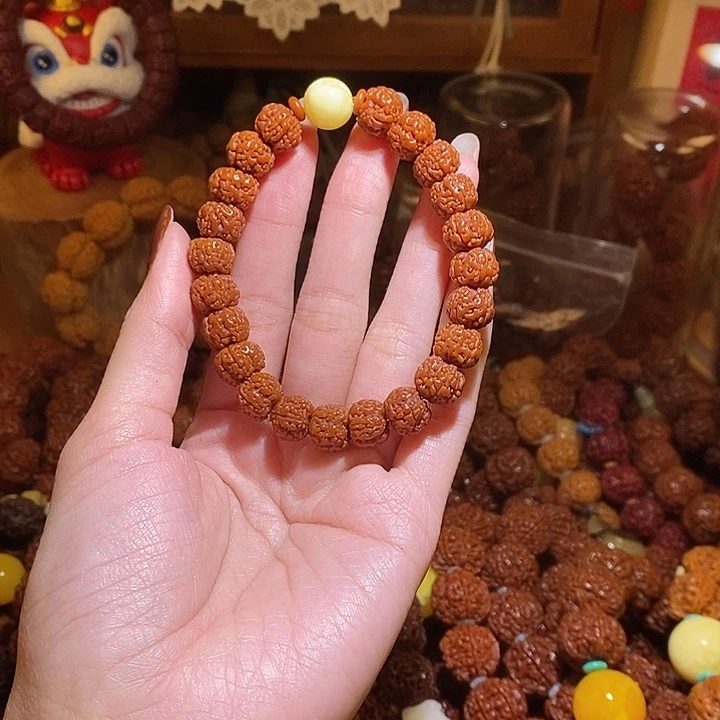 金刚菩提吊坠115玉华一代龙单圈一物