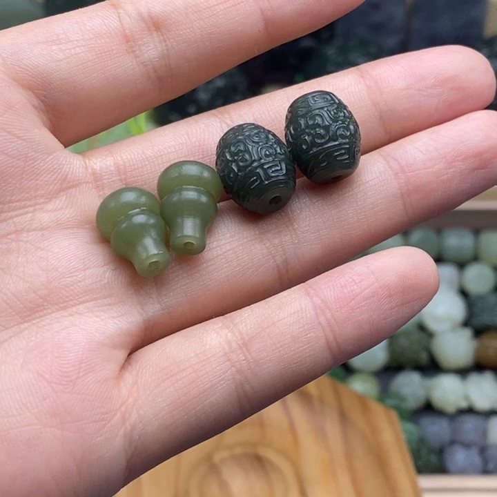 未镶嵌和田玉（糖玉）珠宝半成品