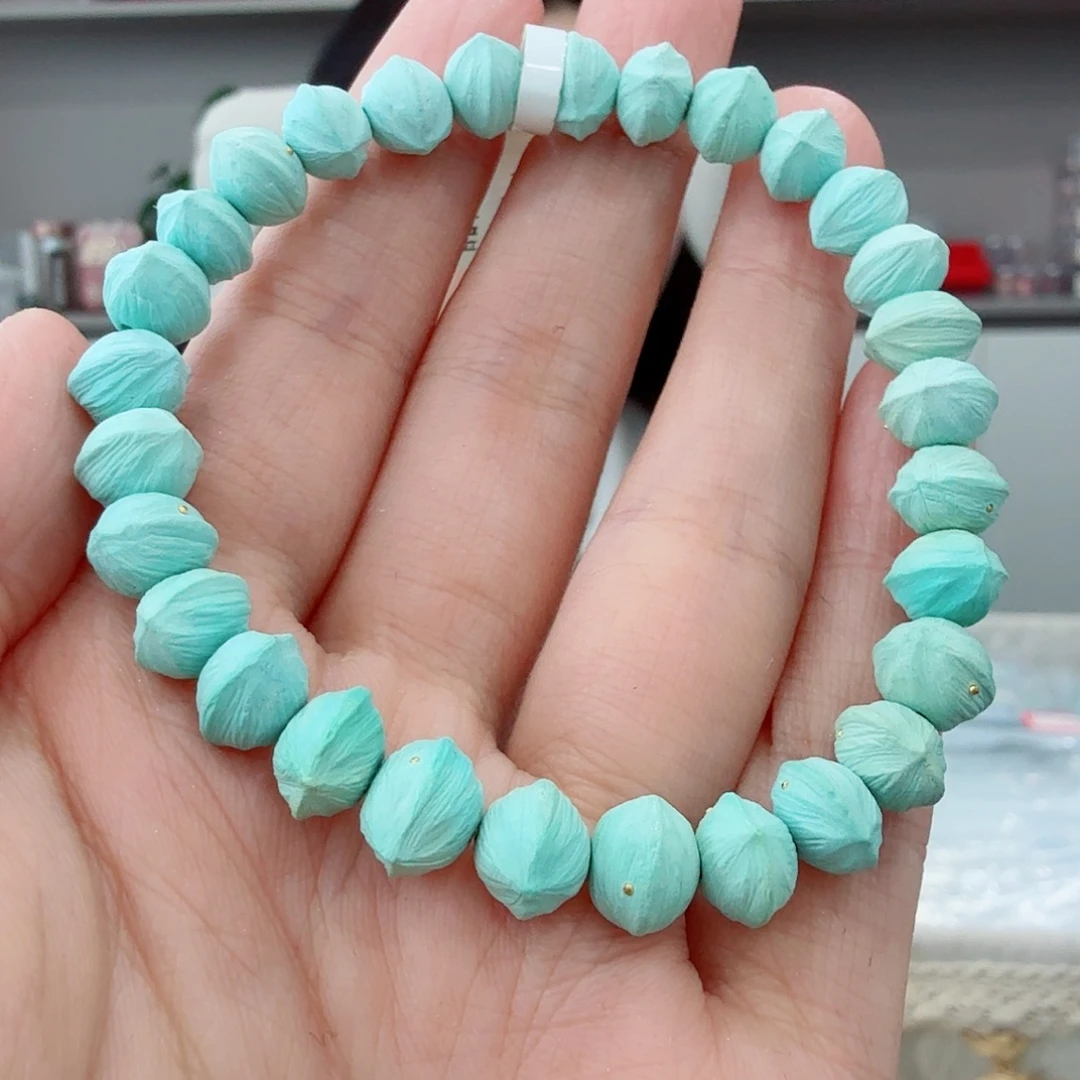 魔***子绿松石未镶嵌珠宝奇石