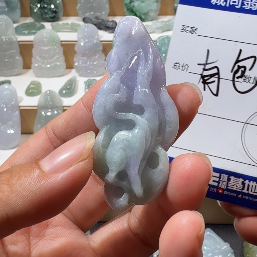 翡翠未镶嵌项链翡翠