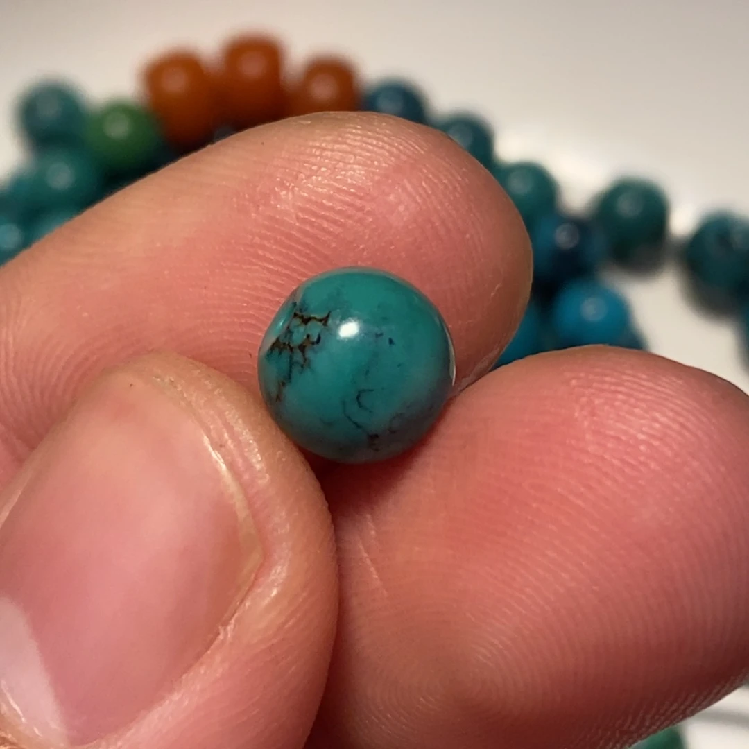 吊坠凤眼菩提蓝**人好看的配饰