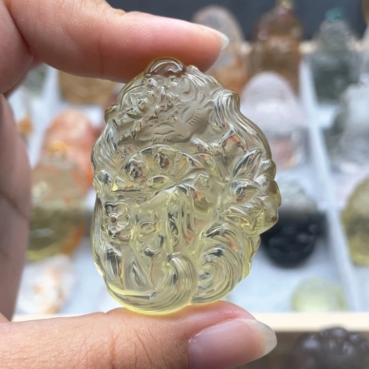 未镶嵌水晶吊坠(不含链)