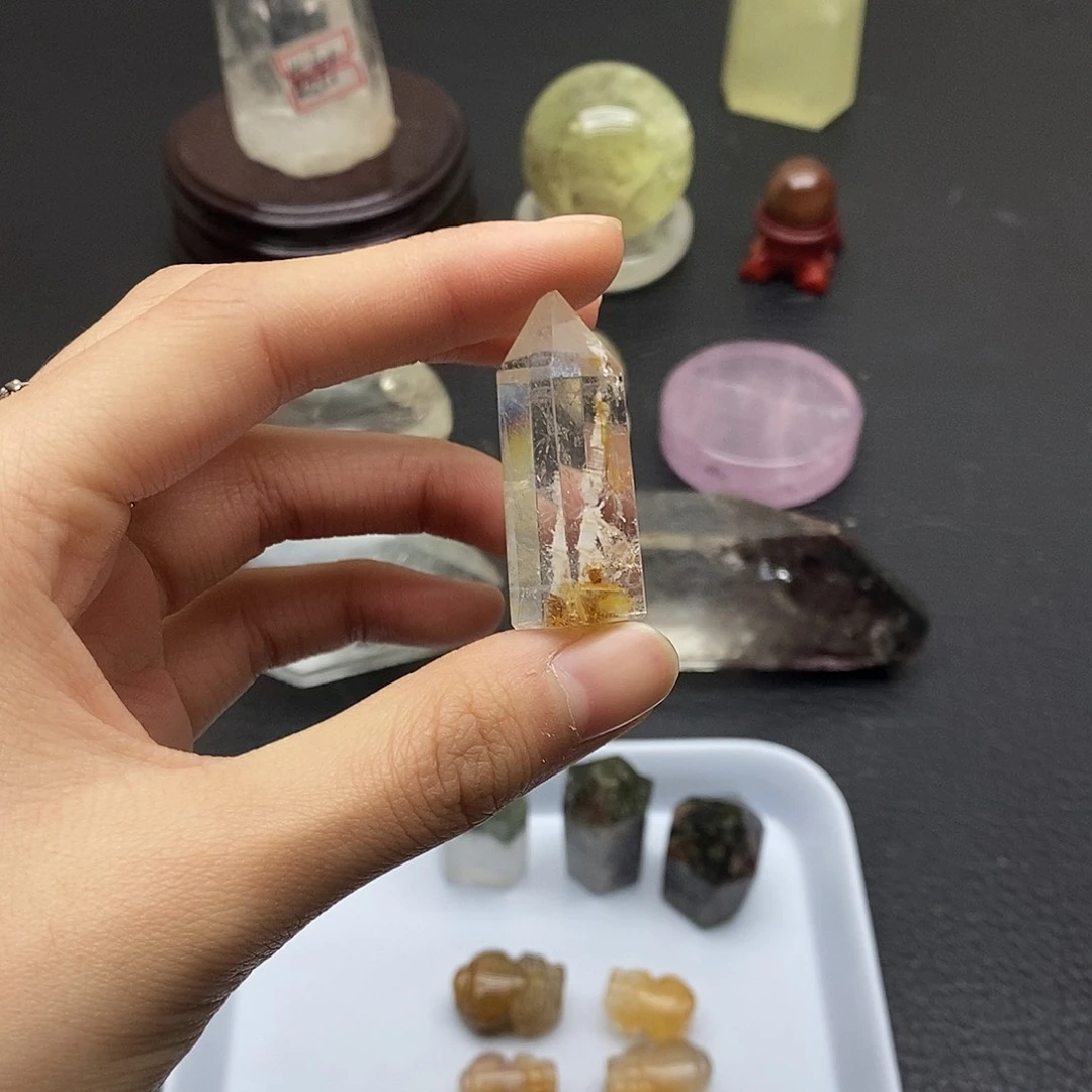 未镶嵌珠宝半成品水晶162水晶石